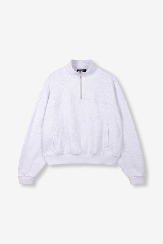 Liora Refine Department Oversized grijze gemêleerde sweater