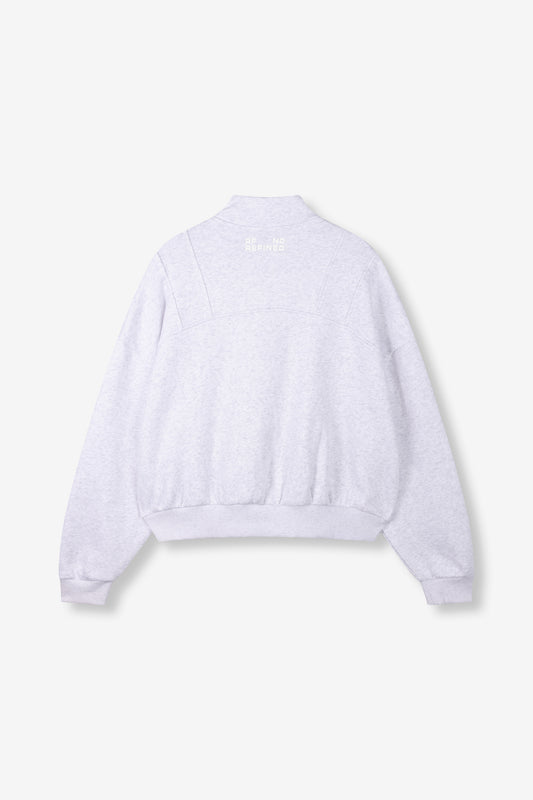 Liora Refine Department Oversized grijze gemêleerde sweater